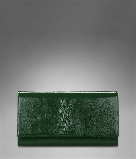 dark green ysl clutch|Green Clutches .